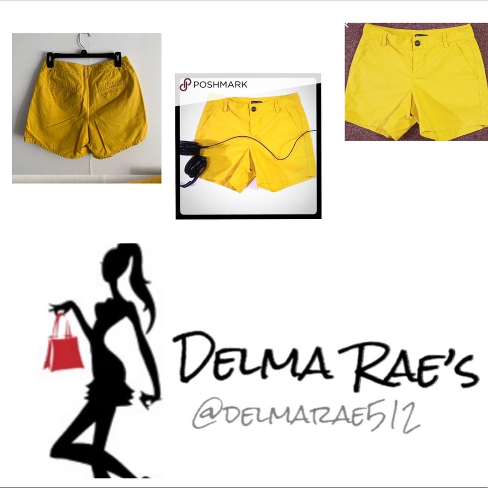 Gap Aubrey shorts, Yellow size 8